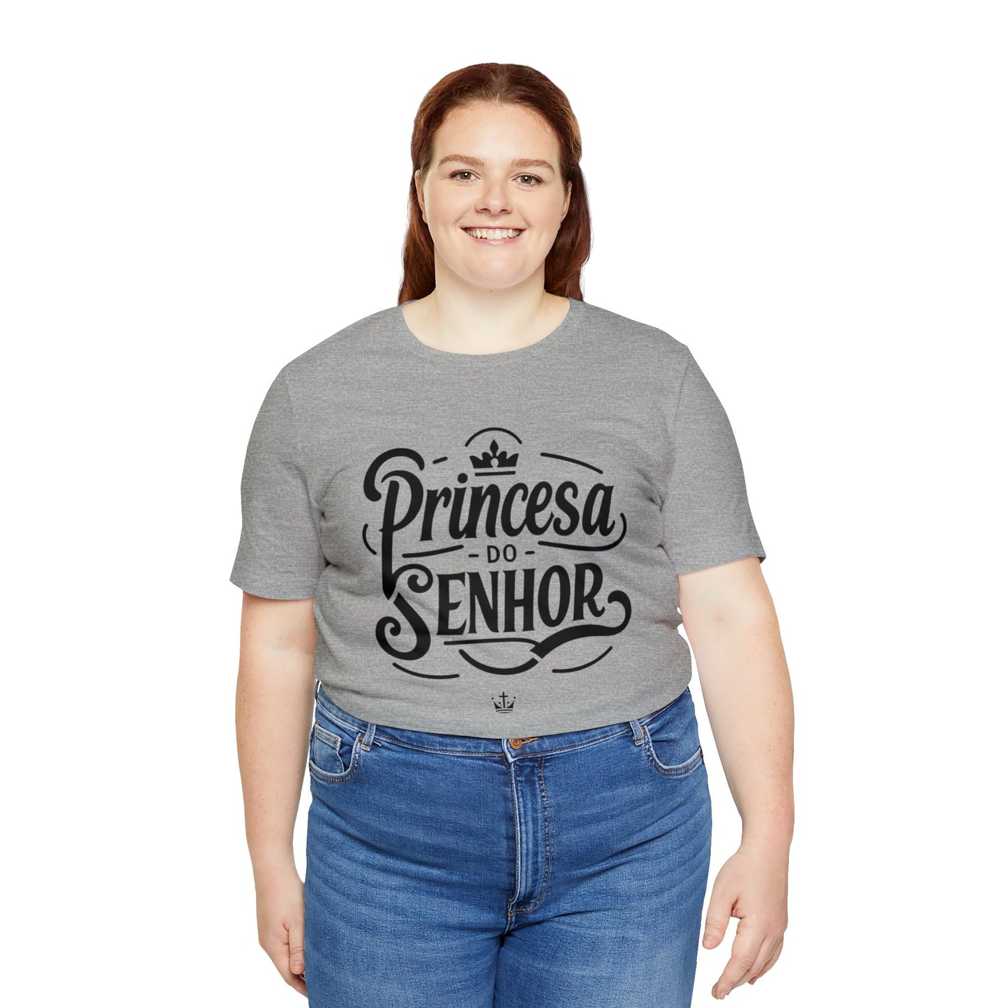 Camiseta Estampa Preta - Princesa do Senhor