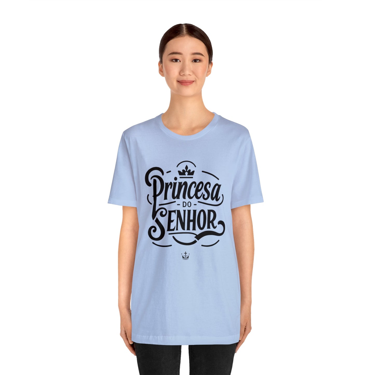 Camiseta Estampa Preta - Princesa do Senhor