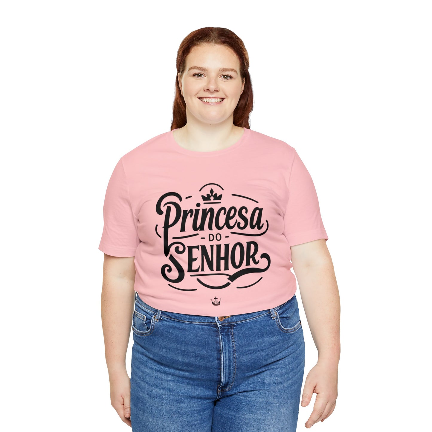 Camiseta Estampa Preta - Princesa do Senhor