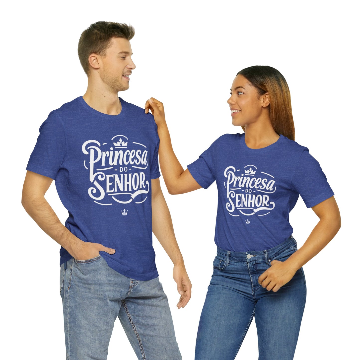 Camiseta Estampa Branca - Princesa do Senhor