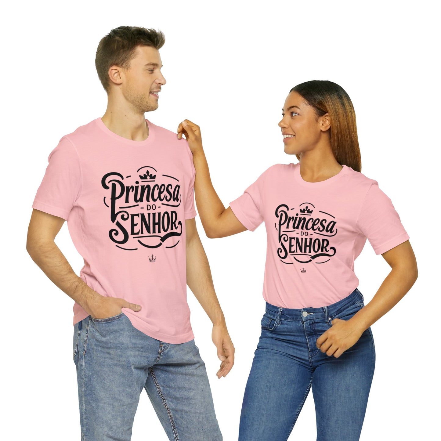 Camiseta Estampa Preta - Princesa do Senhor