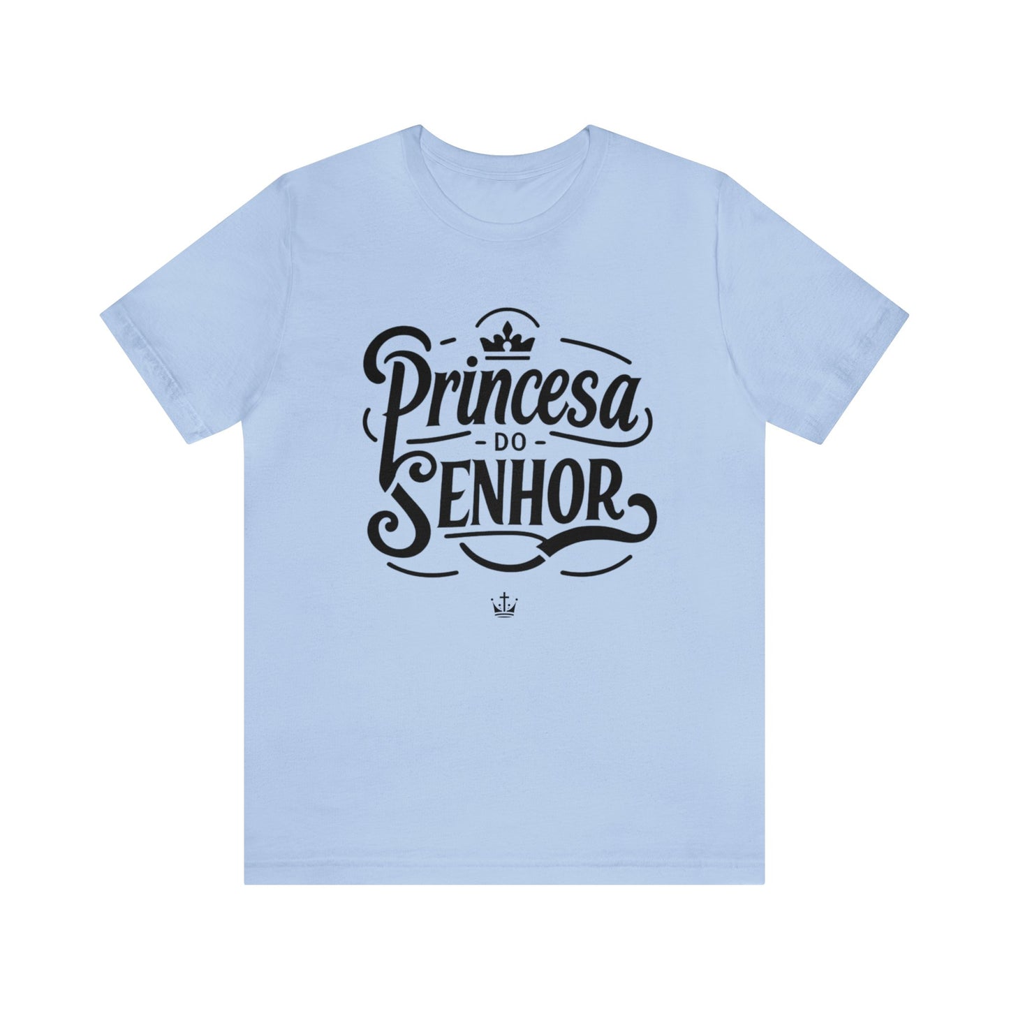 Camiseta Estampa Preta - Princesa do Senhor