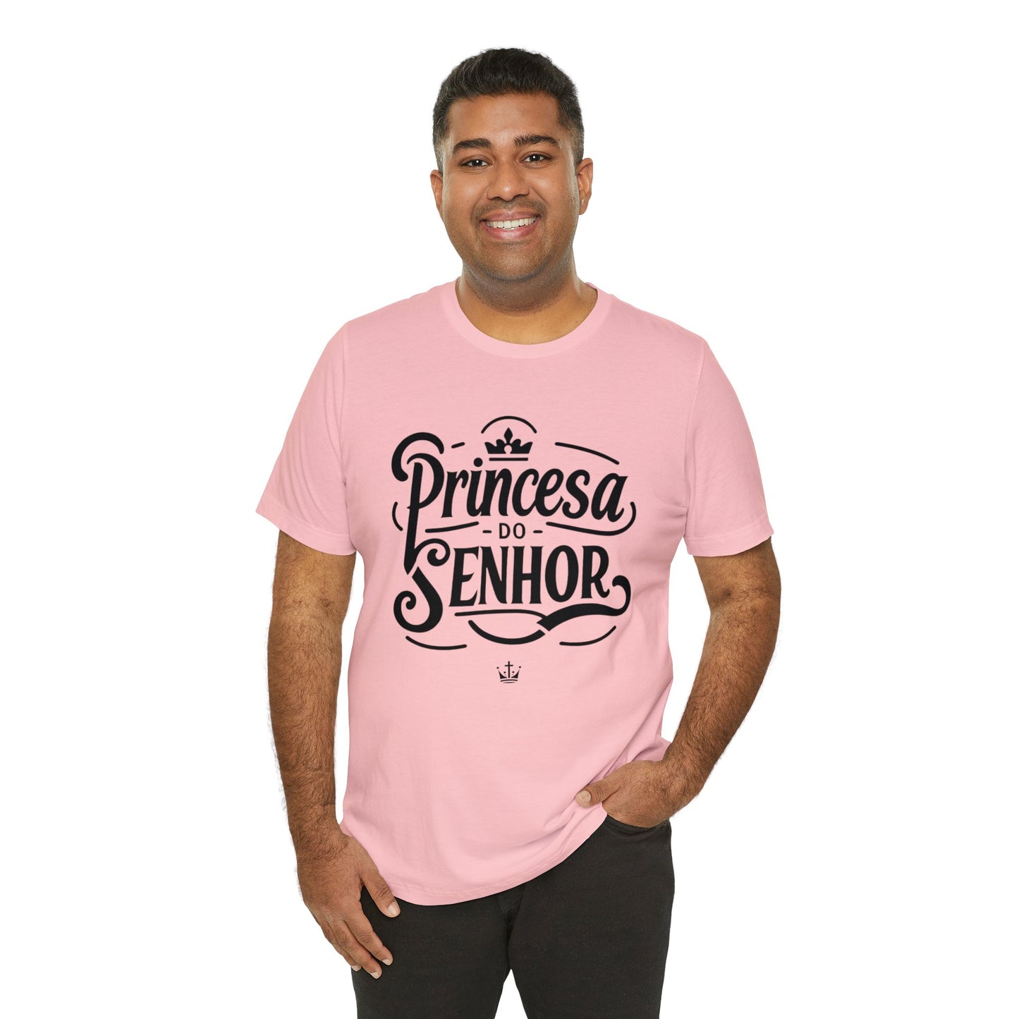 Camiseta Estampa Preta - Princesa do Senhor