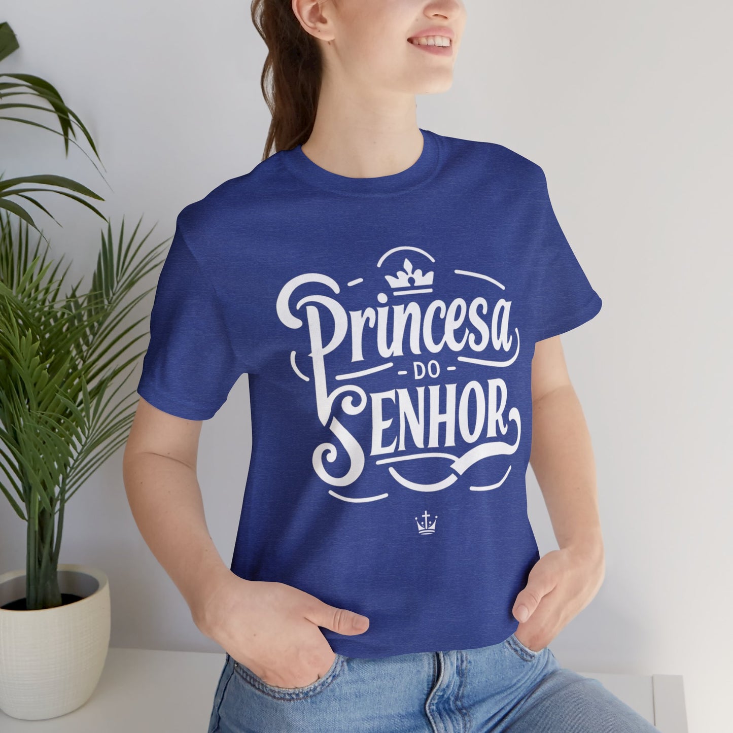 Camiseta Estampa Branca - Princesa do Senhor