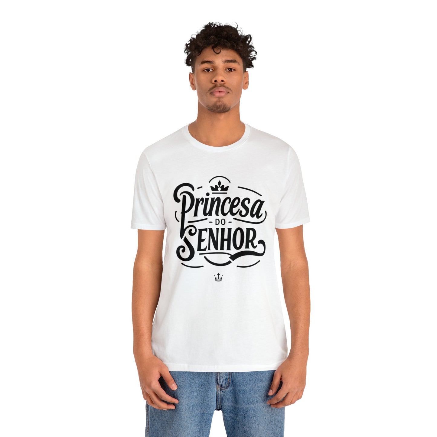 Camiseta Estampa Preta - Princesa do Senhor