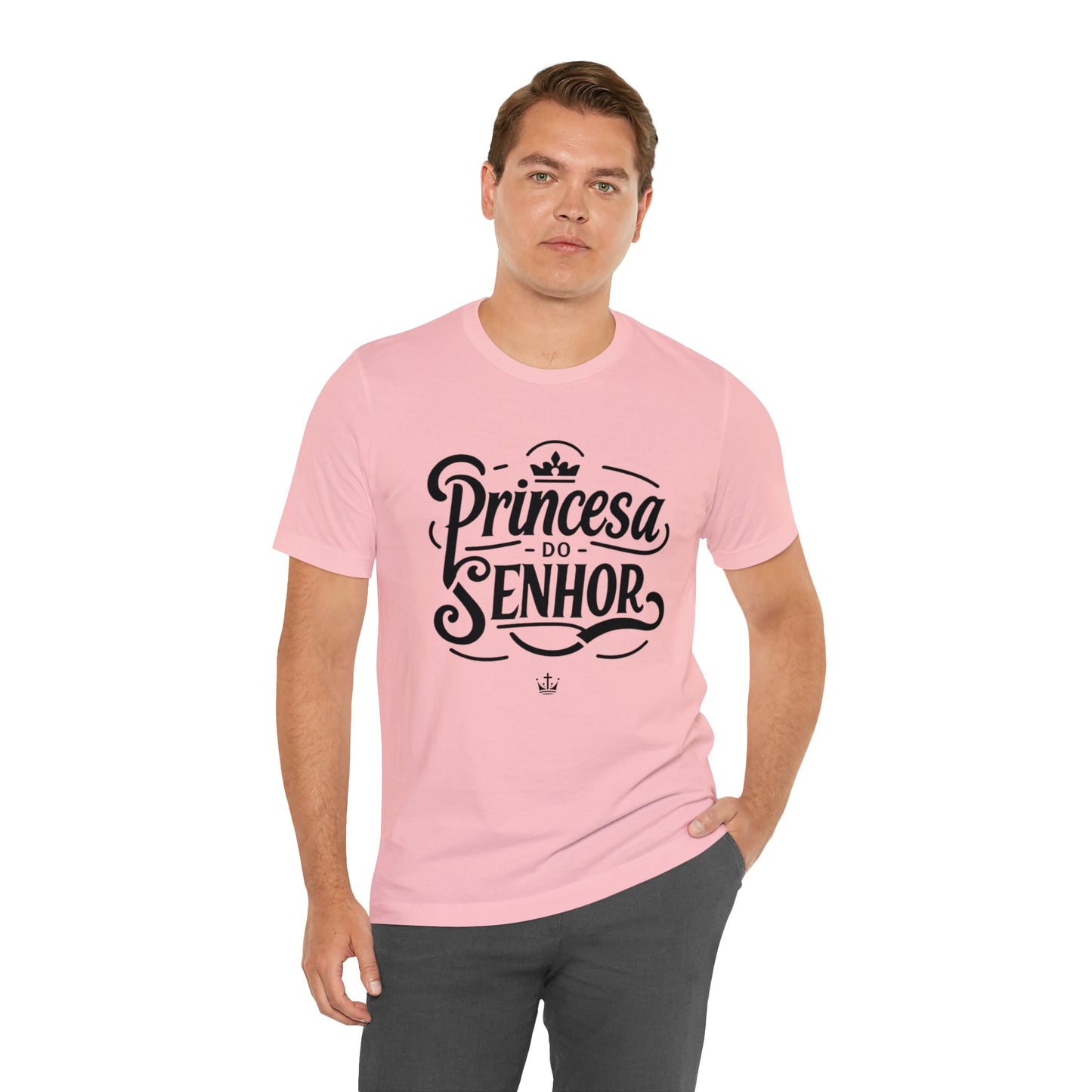 Camiseta Estampa Preta - Princesa do Senhor