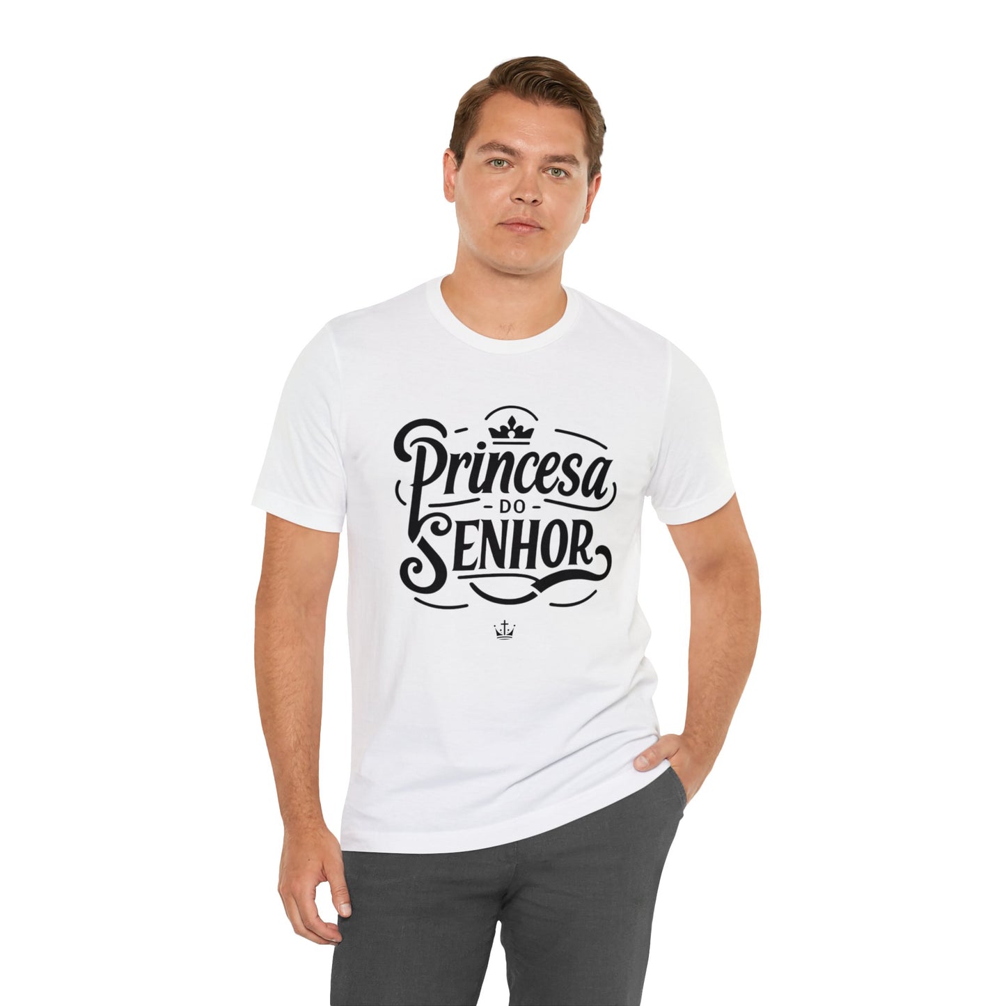 Camiseta Estampa Preta - Princesa do Senhor