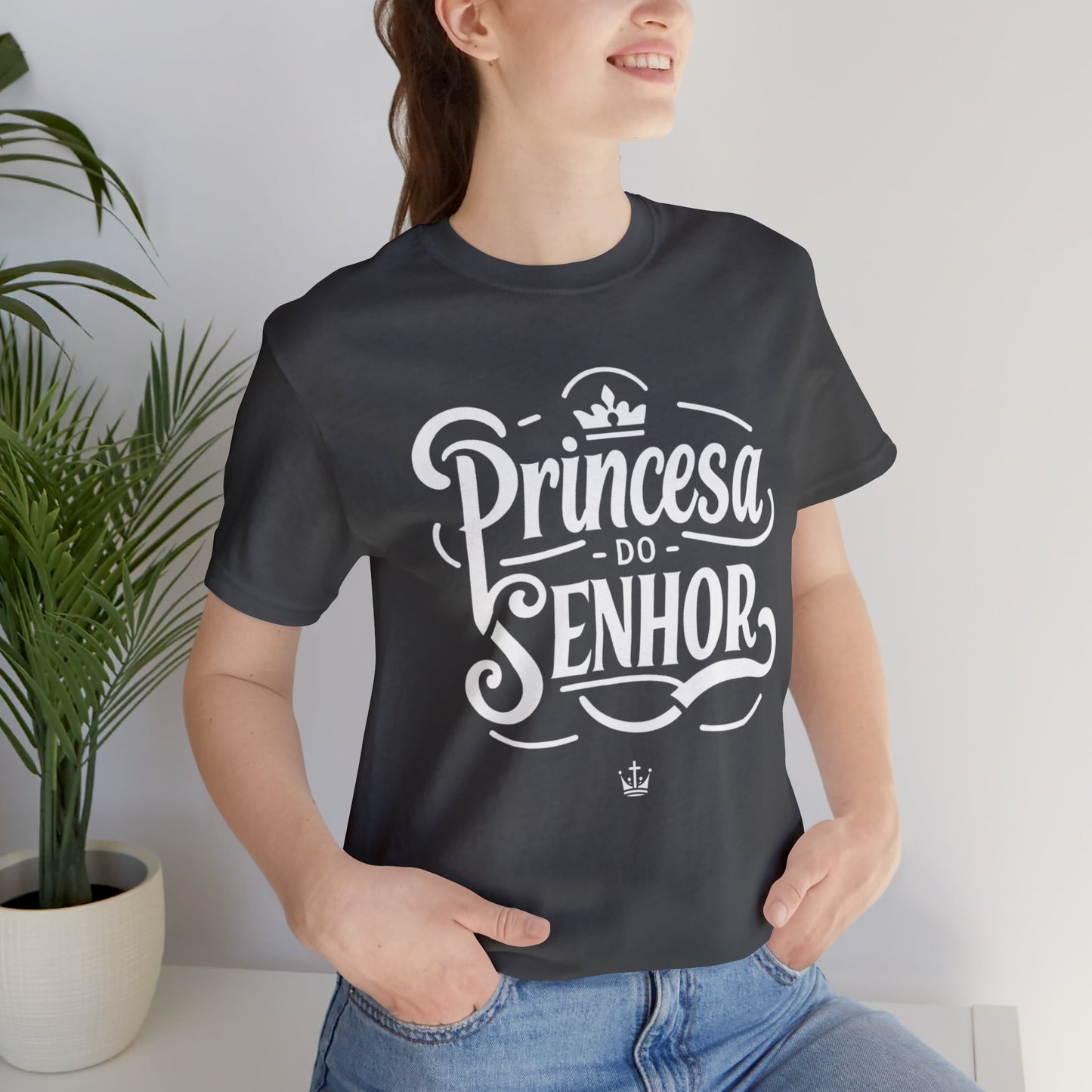 Camiseta Estampa Branca - Princesa do Senhor