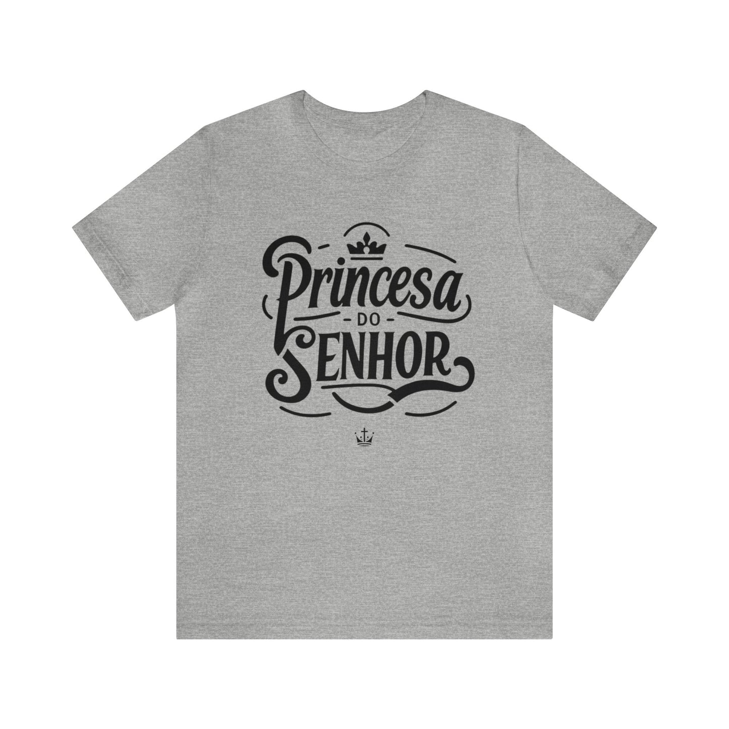 Camiseta Estampa Preta - Princesa do Senhor