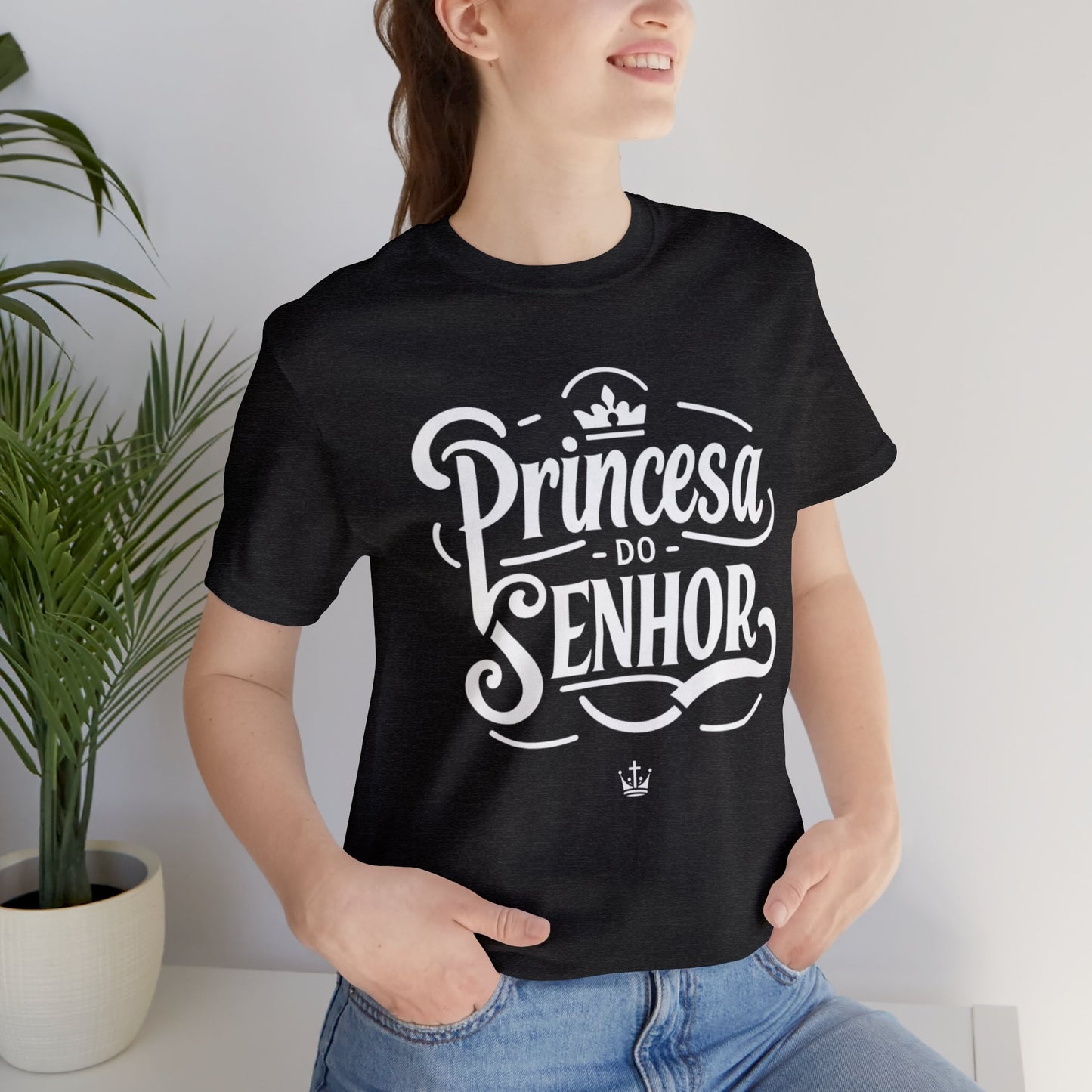 Camiseta Estampa Branca - Princesa do Senhor