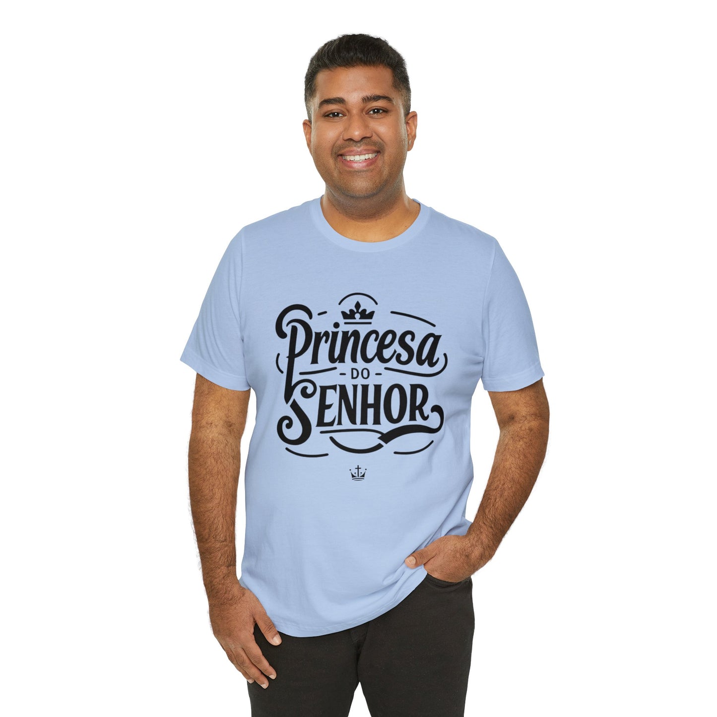 Camiseta Estampa Preta - Princesa do Senhor