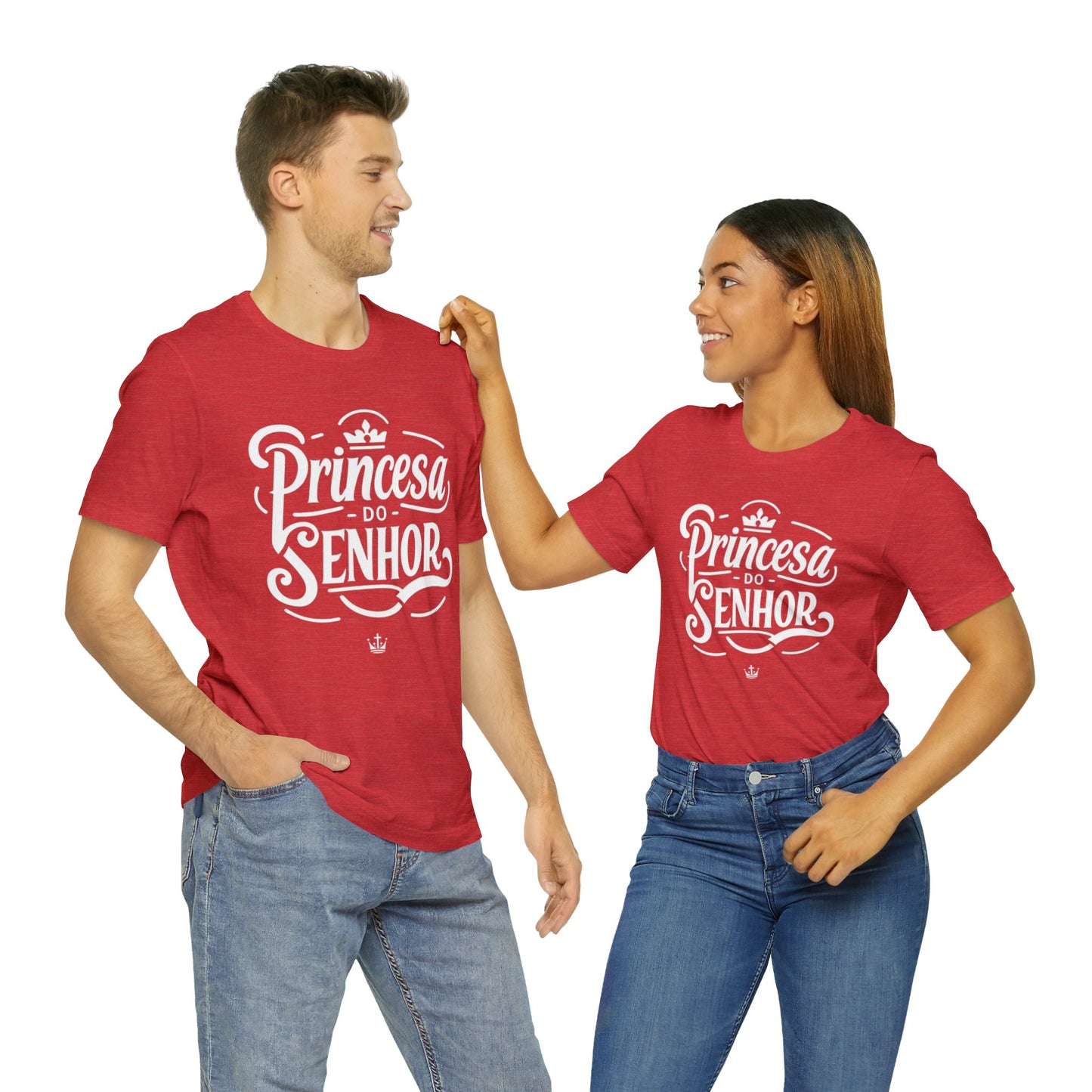 Camiseta Estampa Branca - Princesa do Senhor