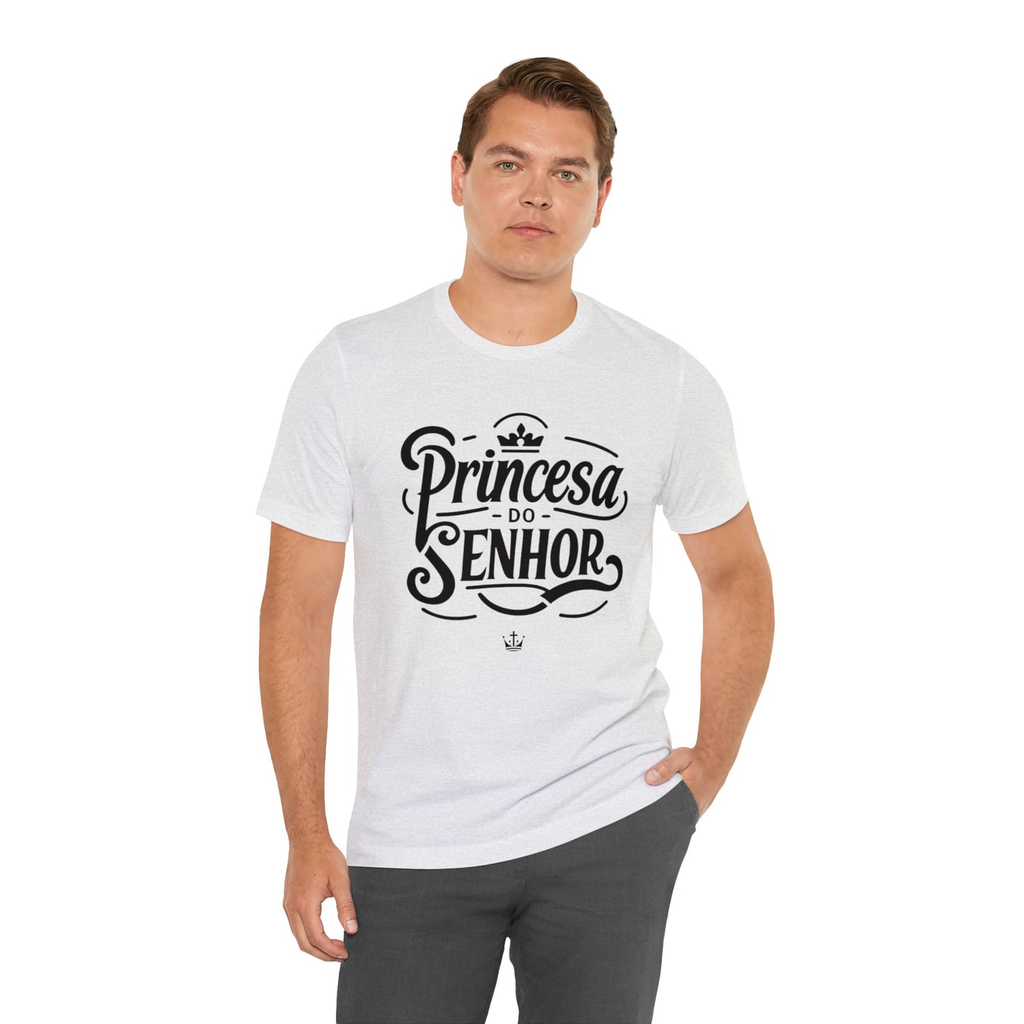 Camiseta Estampa Preta - Princesa do Senhor