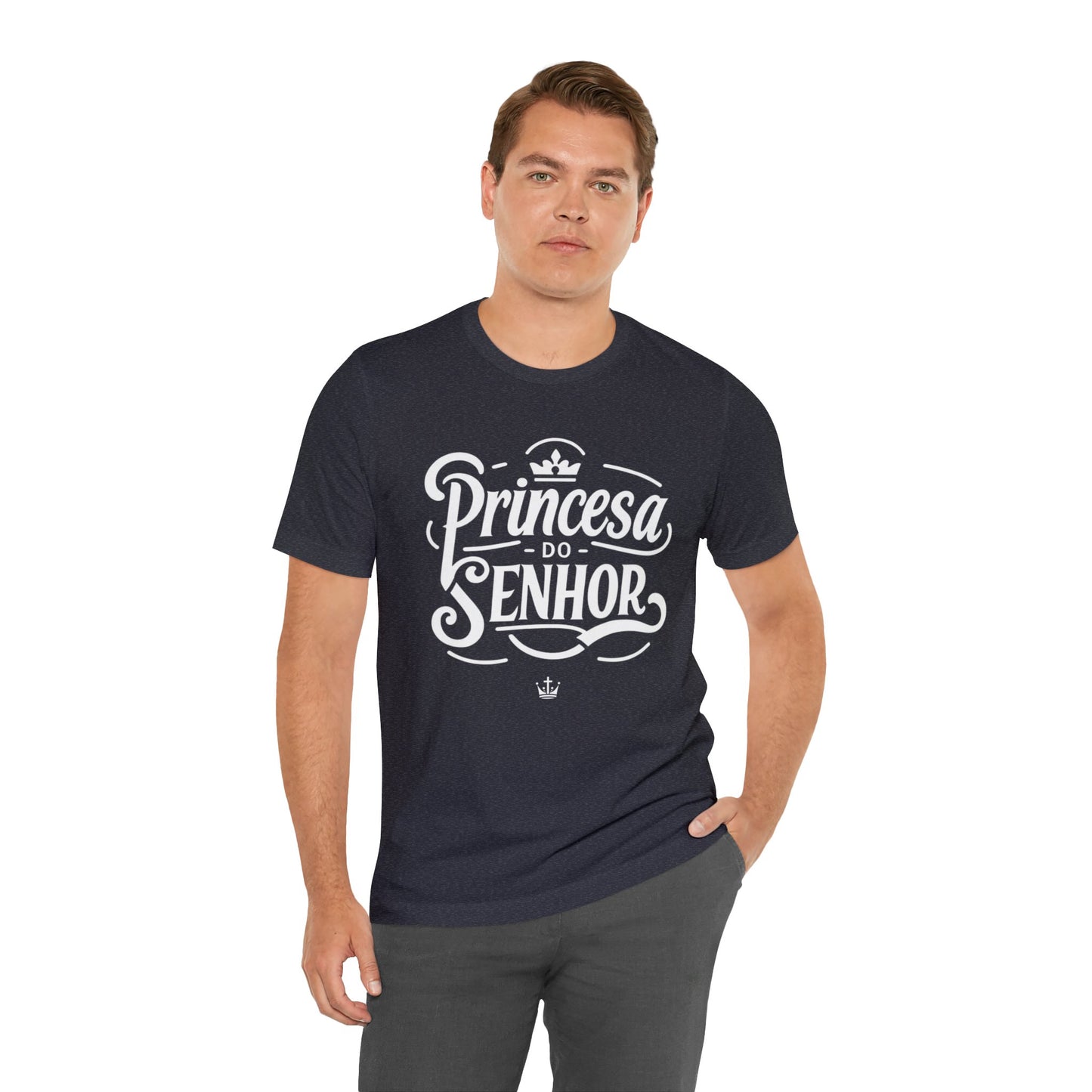 Camiseta Estampa Branca - Princesa do Senhor