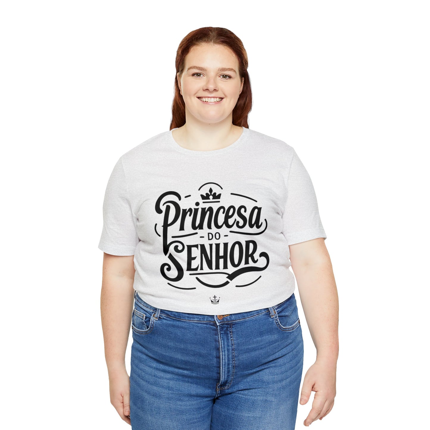 Camiseta Estampa Preta - Princesa do Senhor