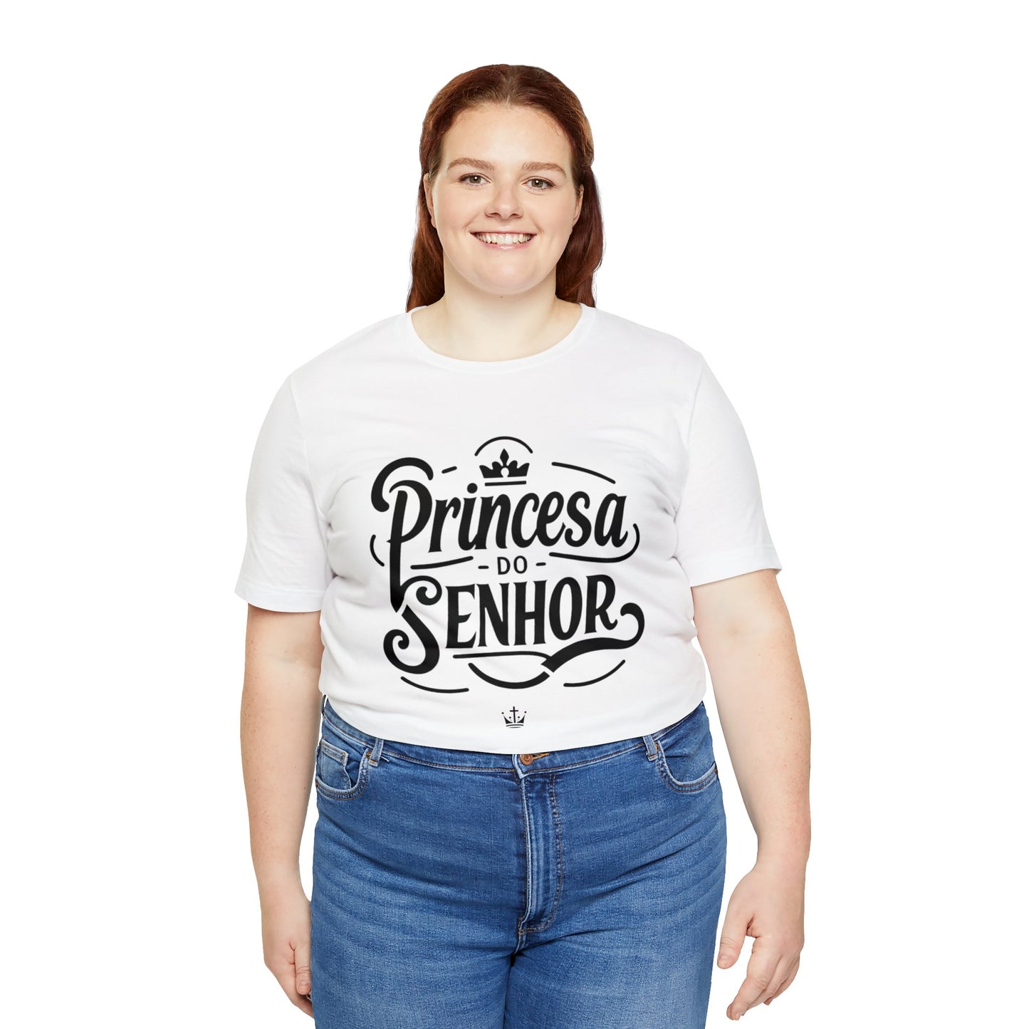 Camiseta Estampa Preta - Princesa do Senhor