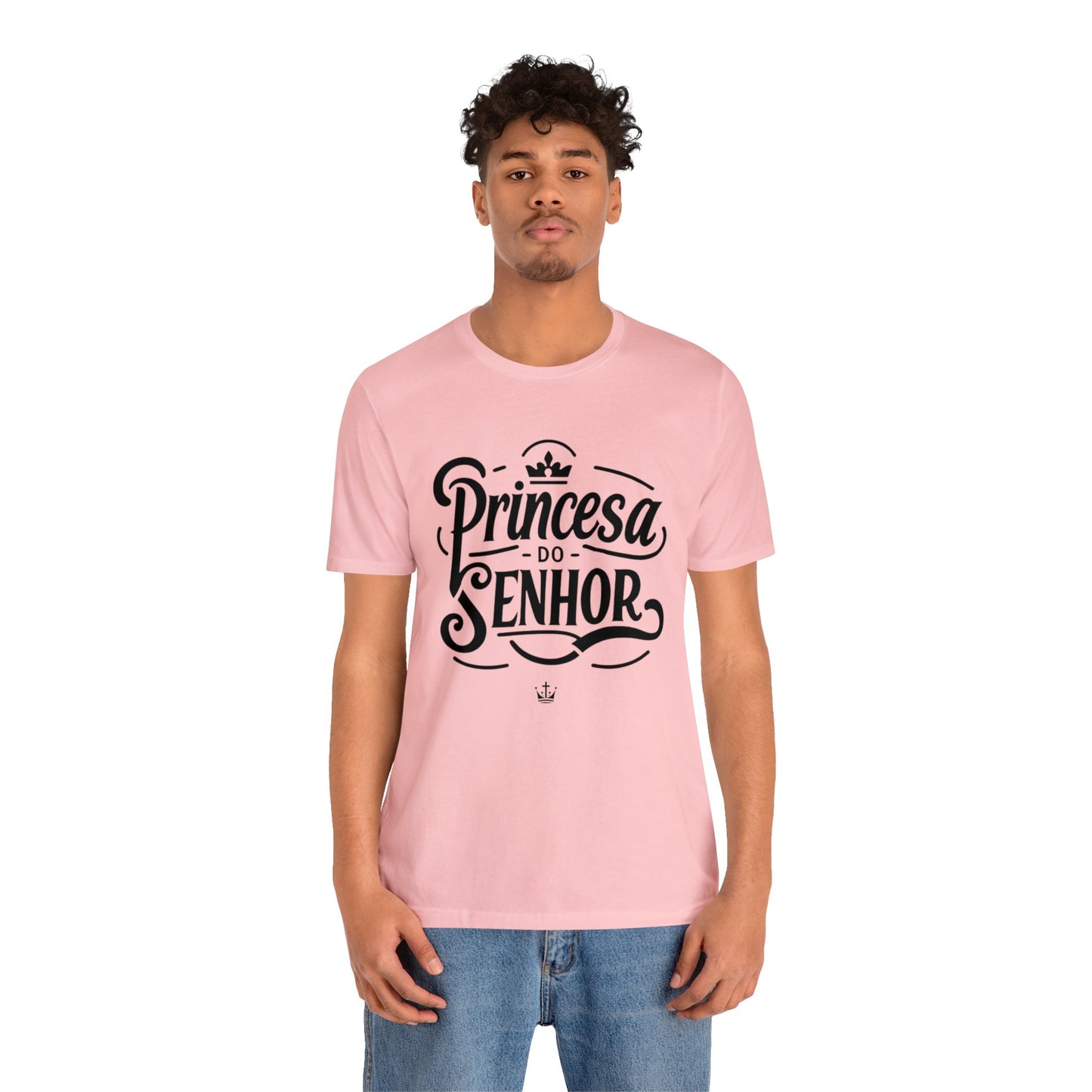 Camiseta Estampa Preta - Princesa do Senhor