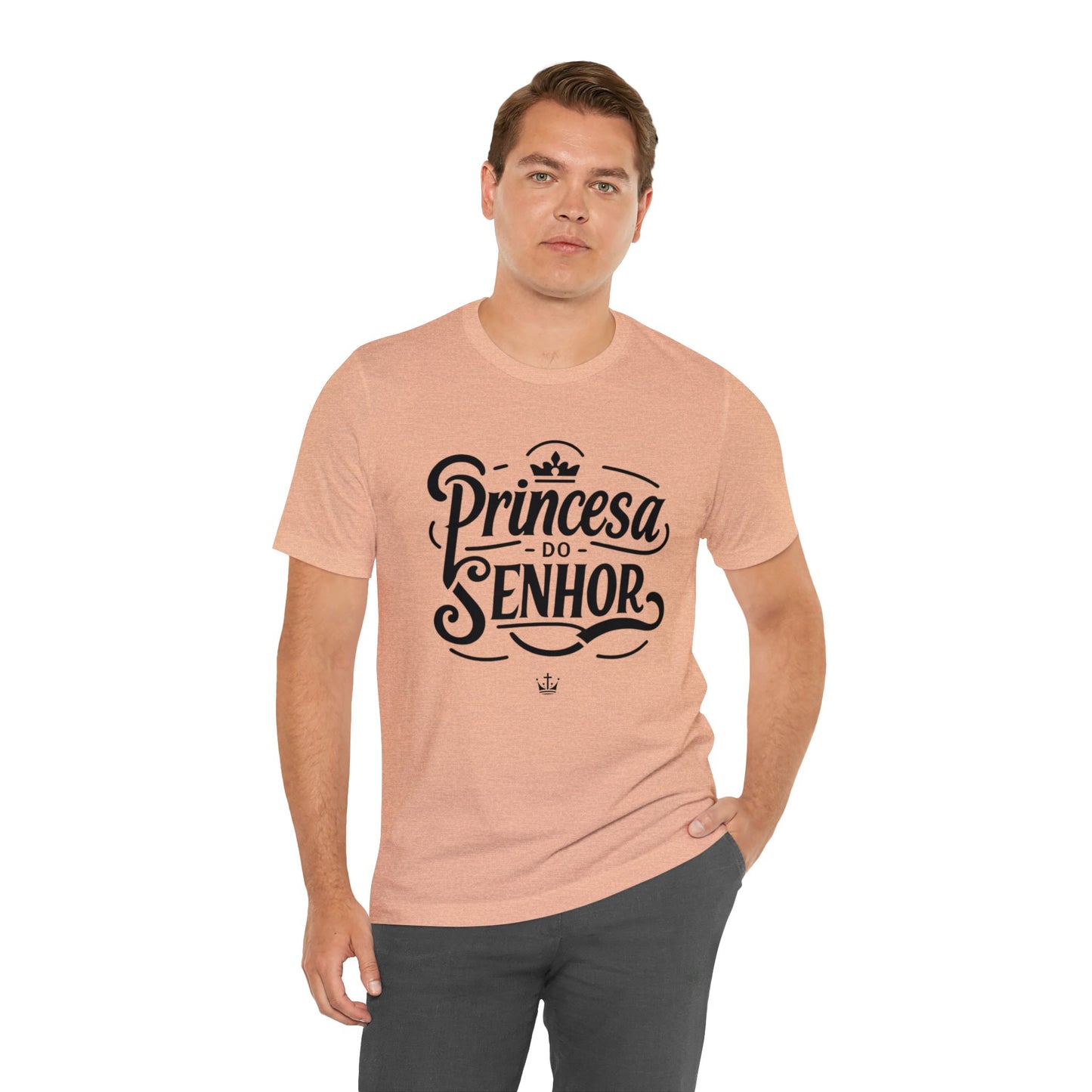 Camiseta Estampa Preta - Princesa do Senhor