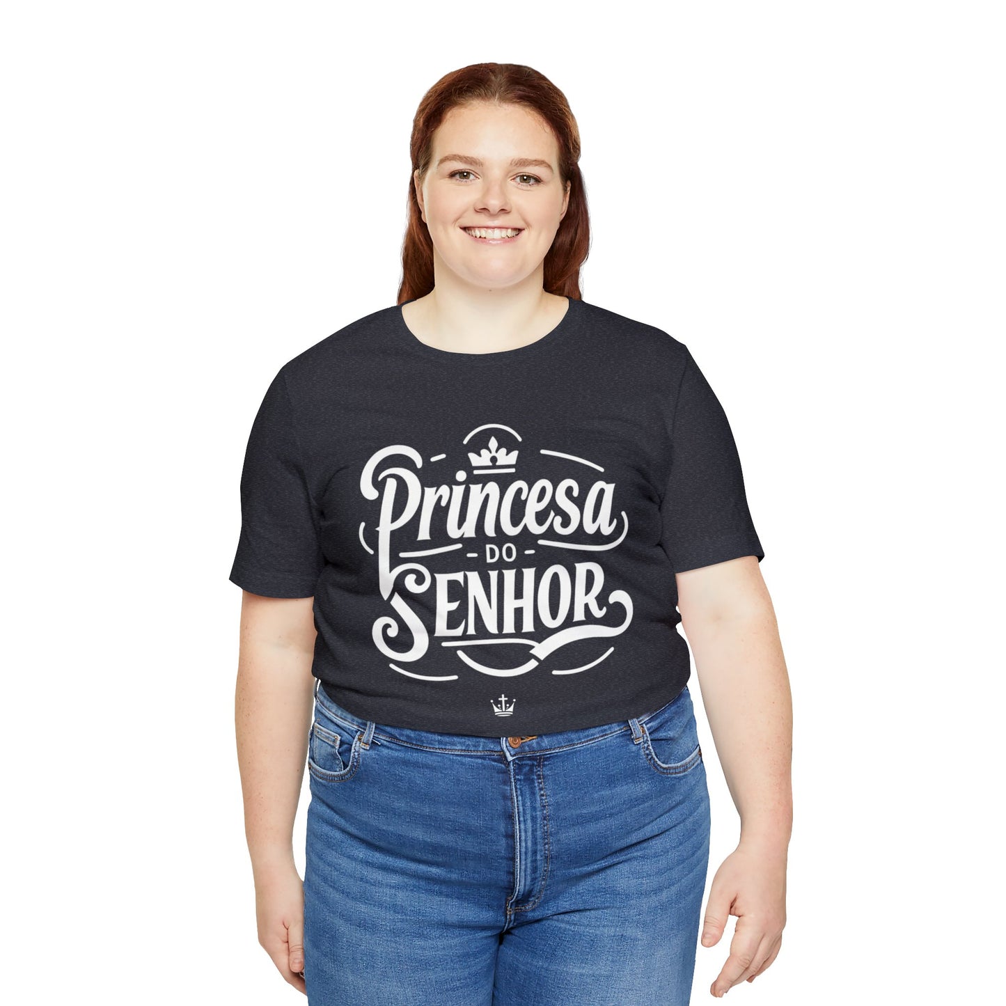 Camiseta Estampa Branca - Princesa do Senhor