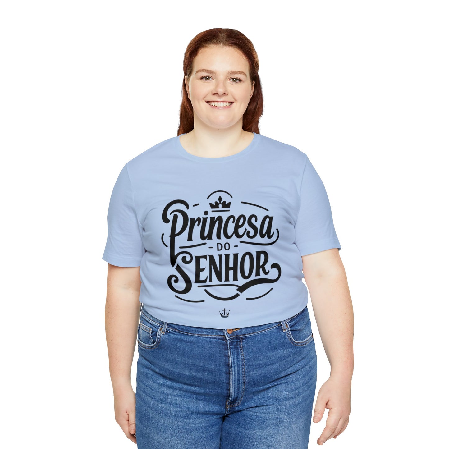 Camiseta Estampa Preta - Princesa do Senhor