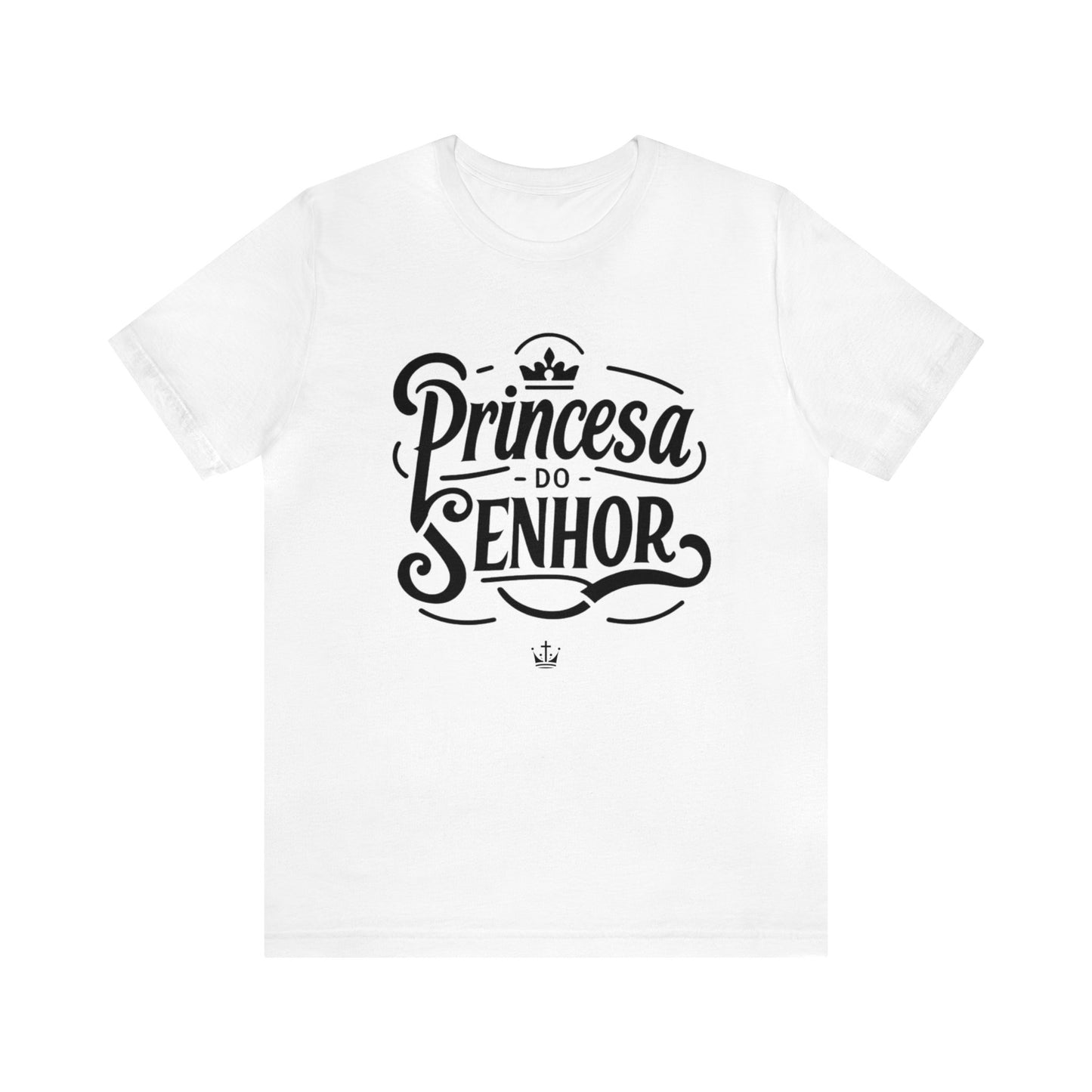 Camiseta Estampa Preta - Princesa do Senhor