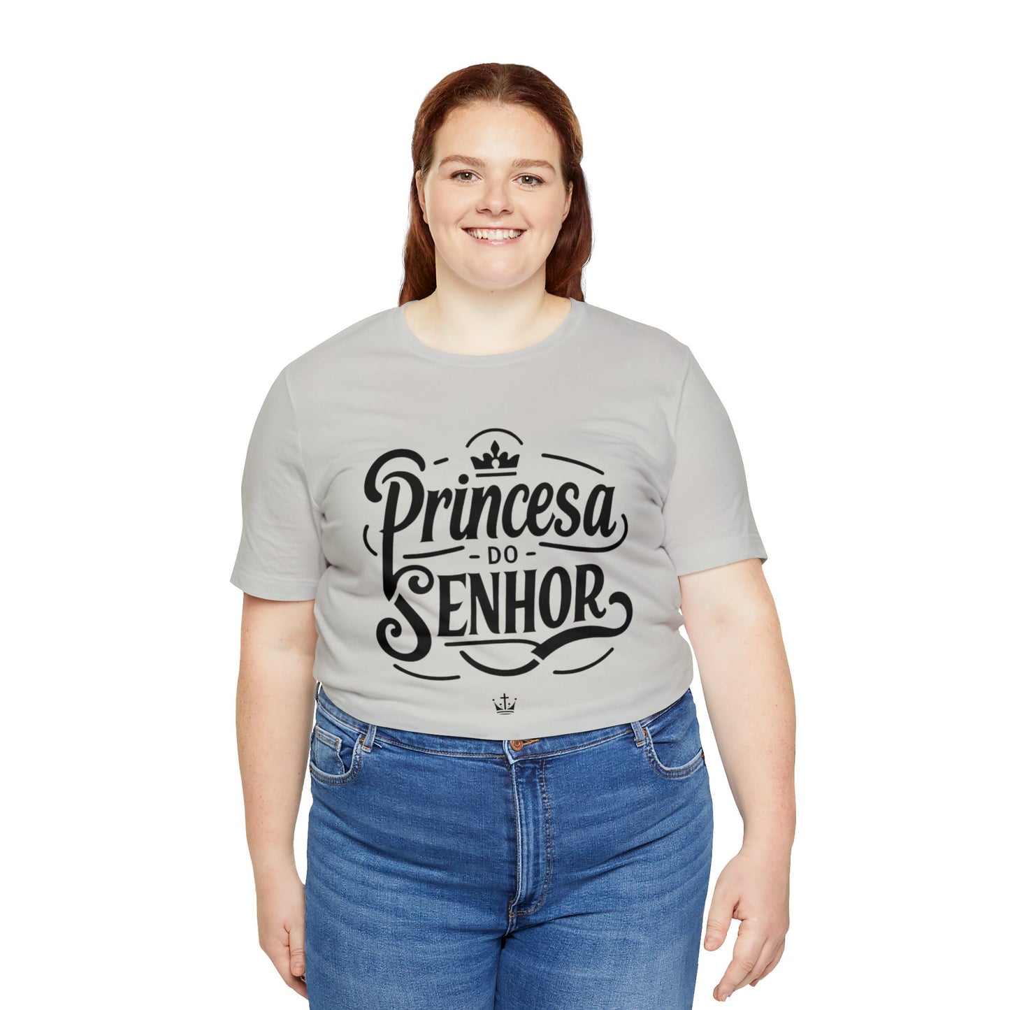 Camiseta Estampa Preta - Princesa do Senhor