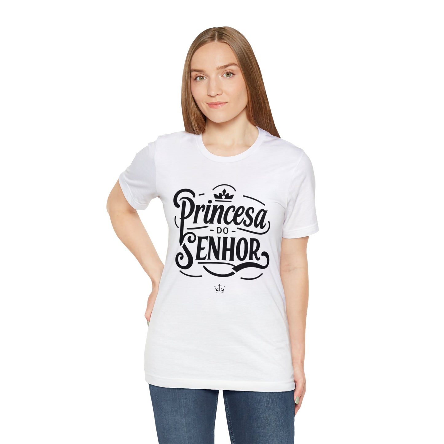 Camiseta Estampa Preta - Princesa do Senhor