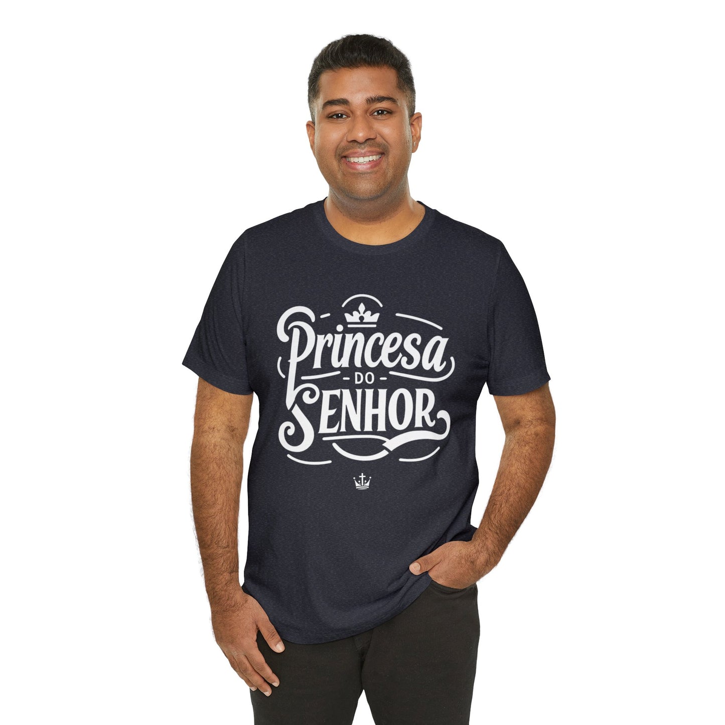 Camiseta Estampa Branca - Princesa do Senhor