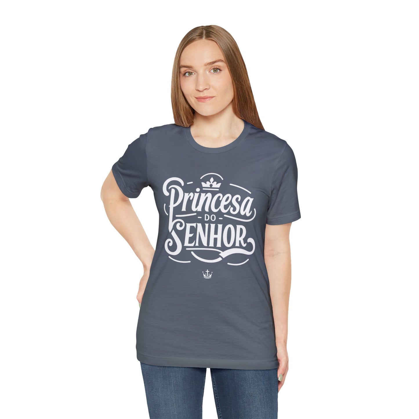 Camiseta Estampa Branca - Princesa do Senhor