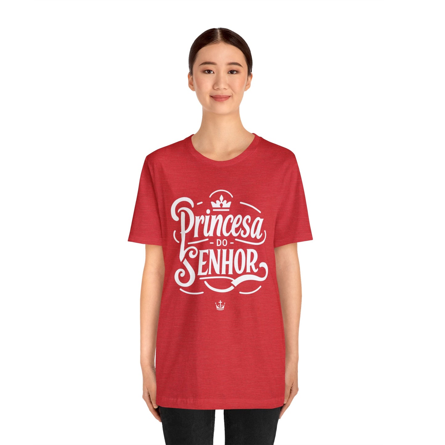 Camiseta Estampa Branca - Princesa do Senhor