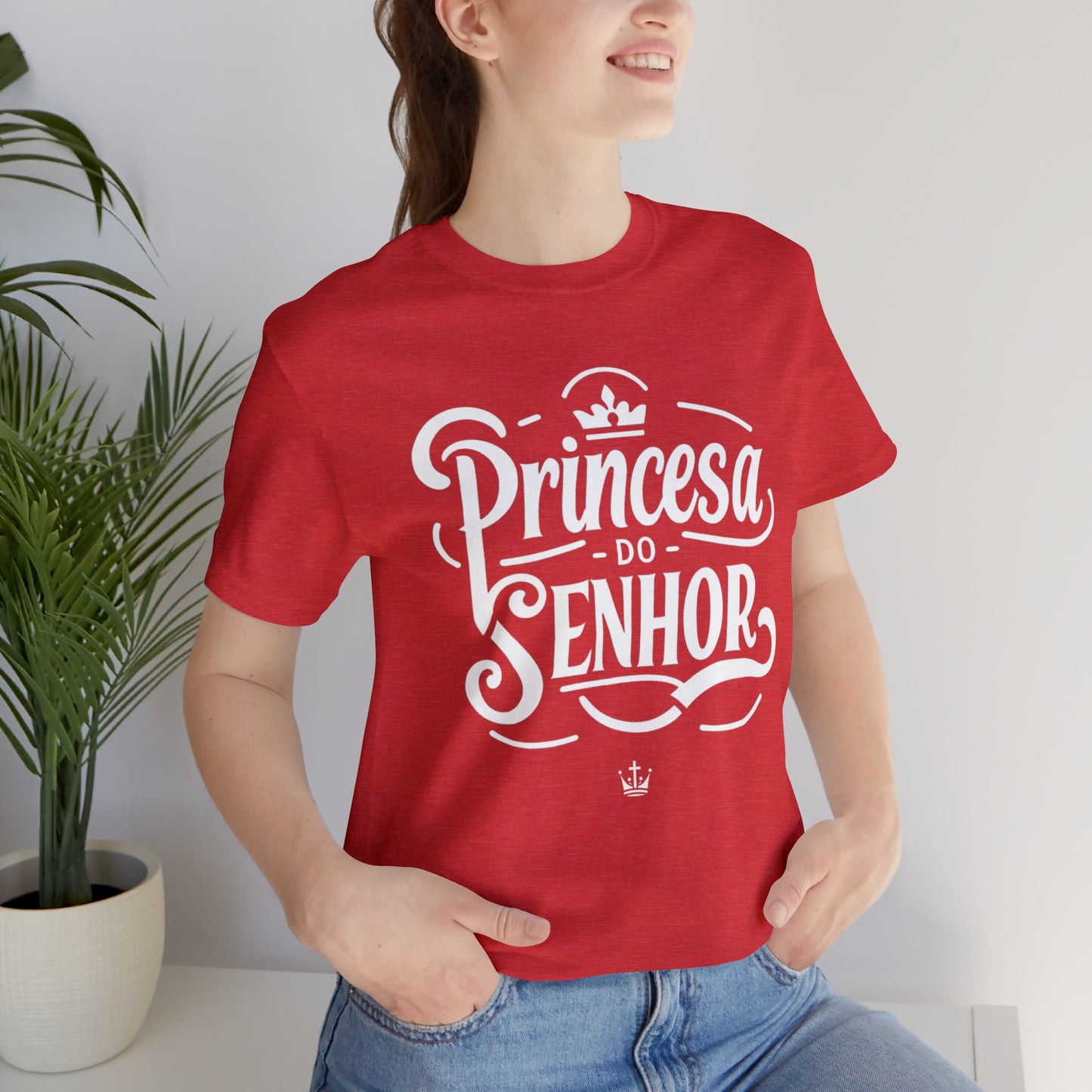 Camiseta Estampa Branca - Princesa do Senhor