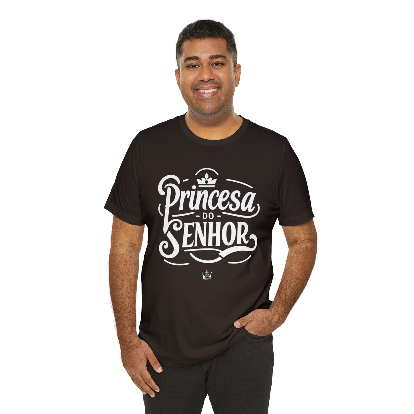 Camiseta Estampa Branca - Princesa do Senhor