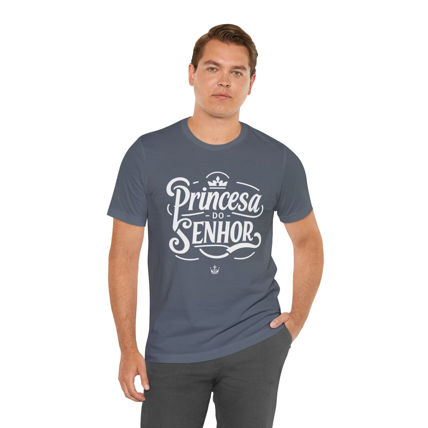 Camiseta Estampa Branca - Princesa do Senhor