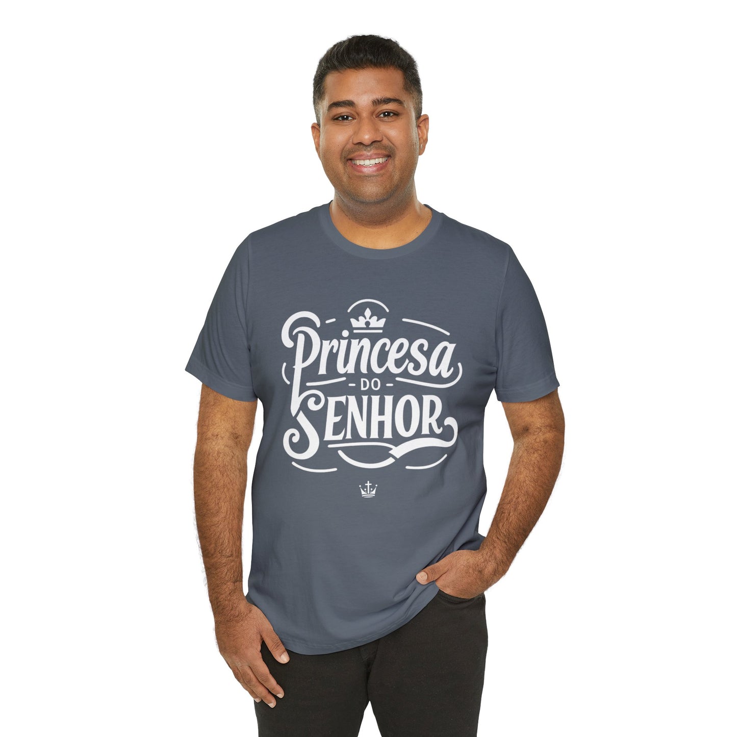 Camiseta Estampa Branca - Princesa do Senhor