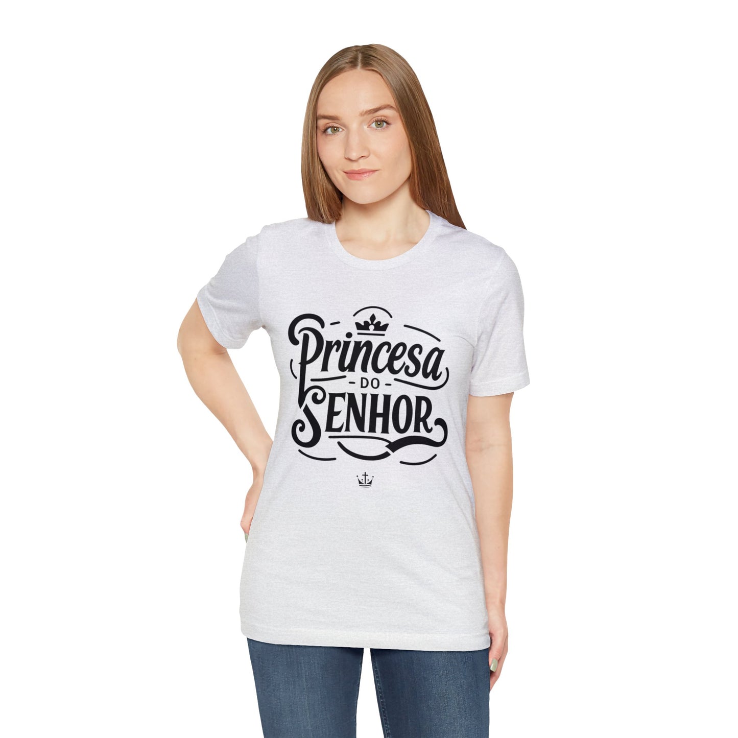 Camiseta Estampa Preta - Princesa do Senhor