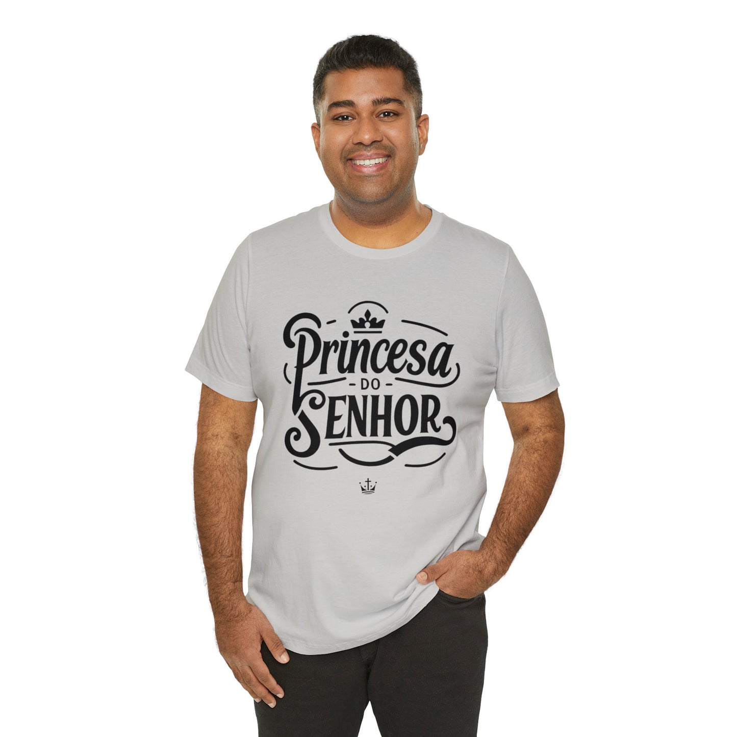 Camiseta Estampa Preta - Princesa do Senhor