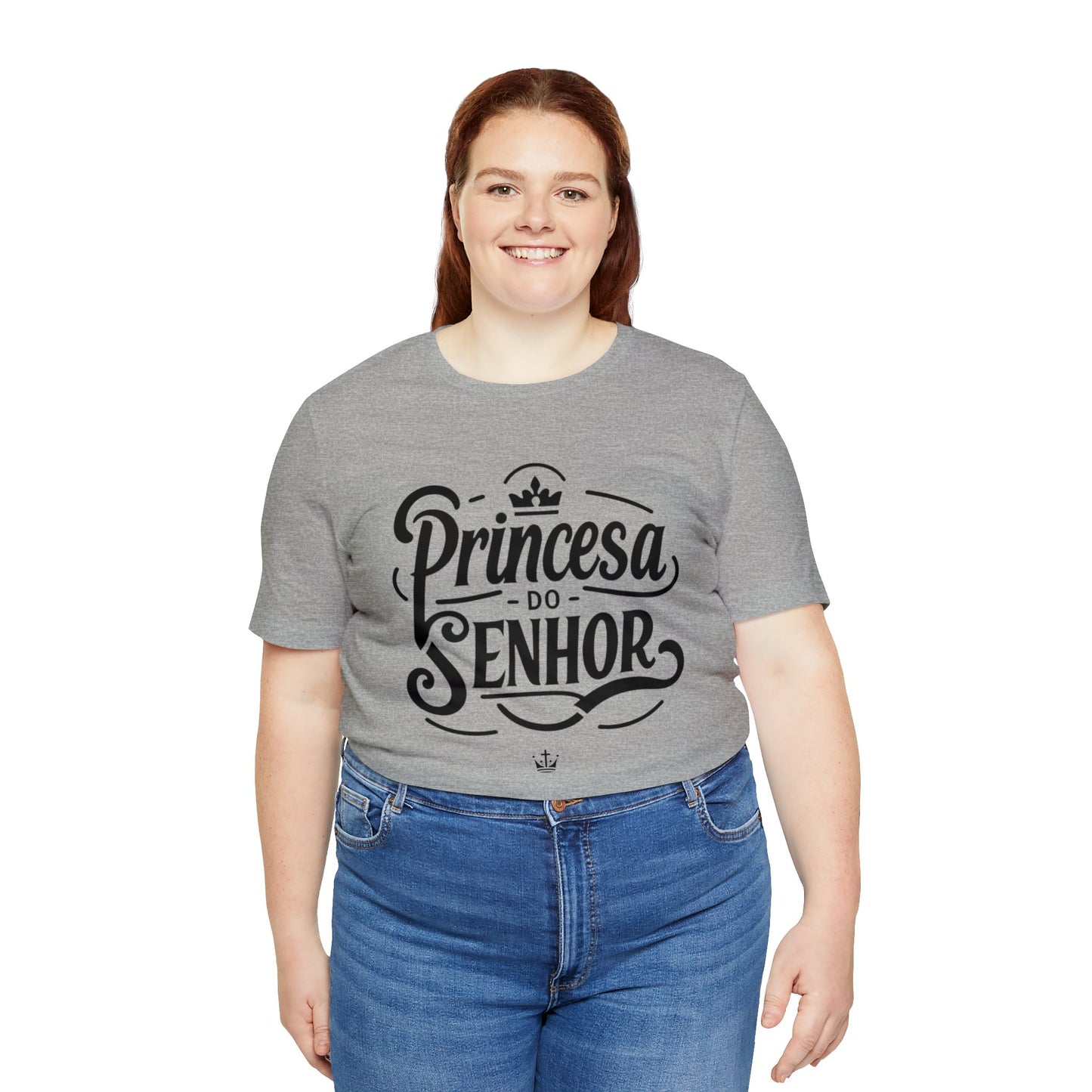 Camiseta Estampa Preta - Princesa do Senhor