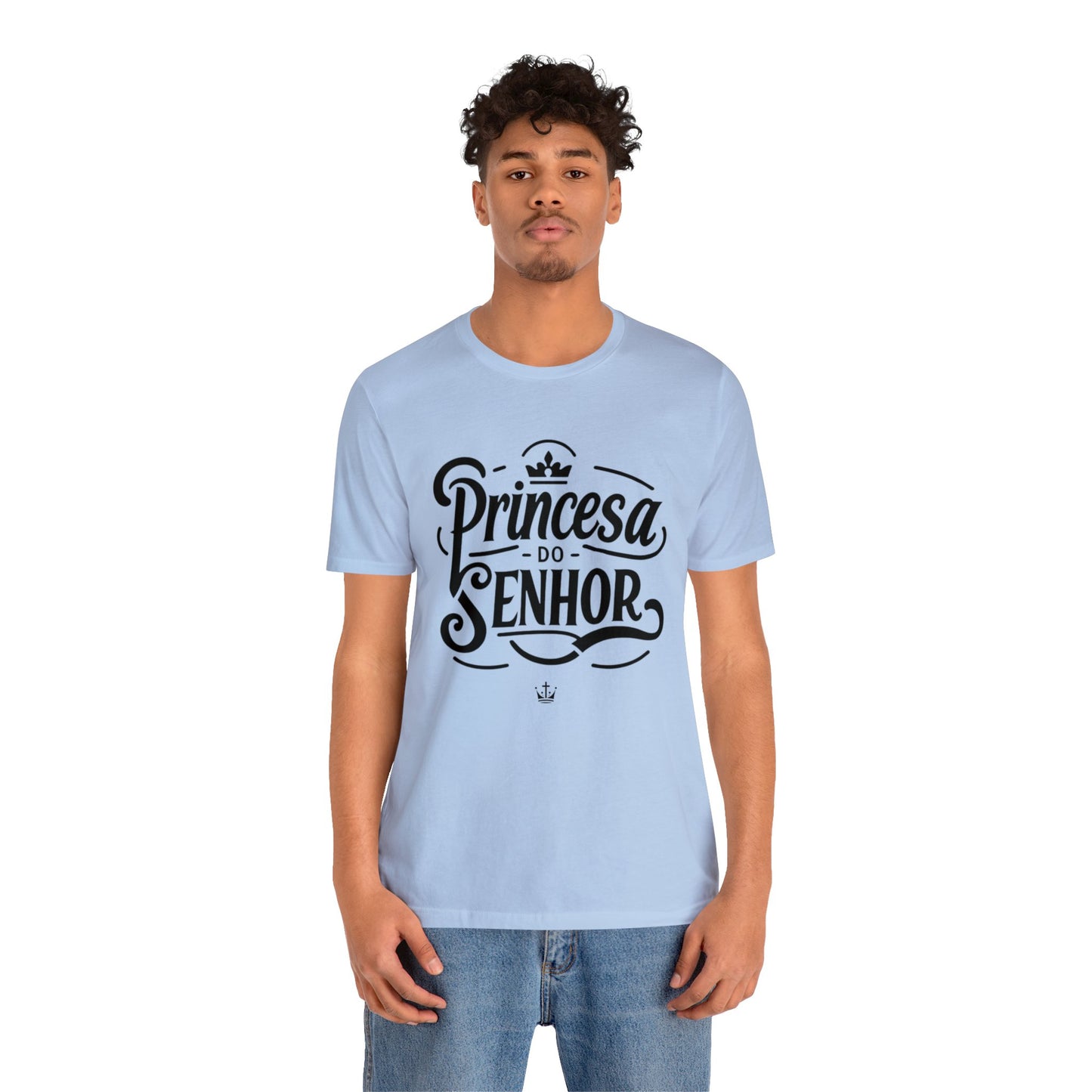 Camiseta Estampa Preta - Princesa do Senhor