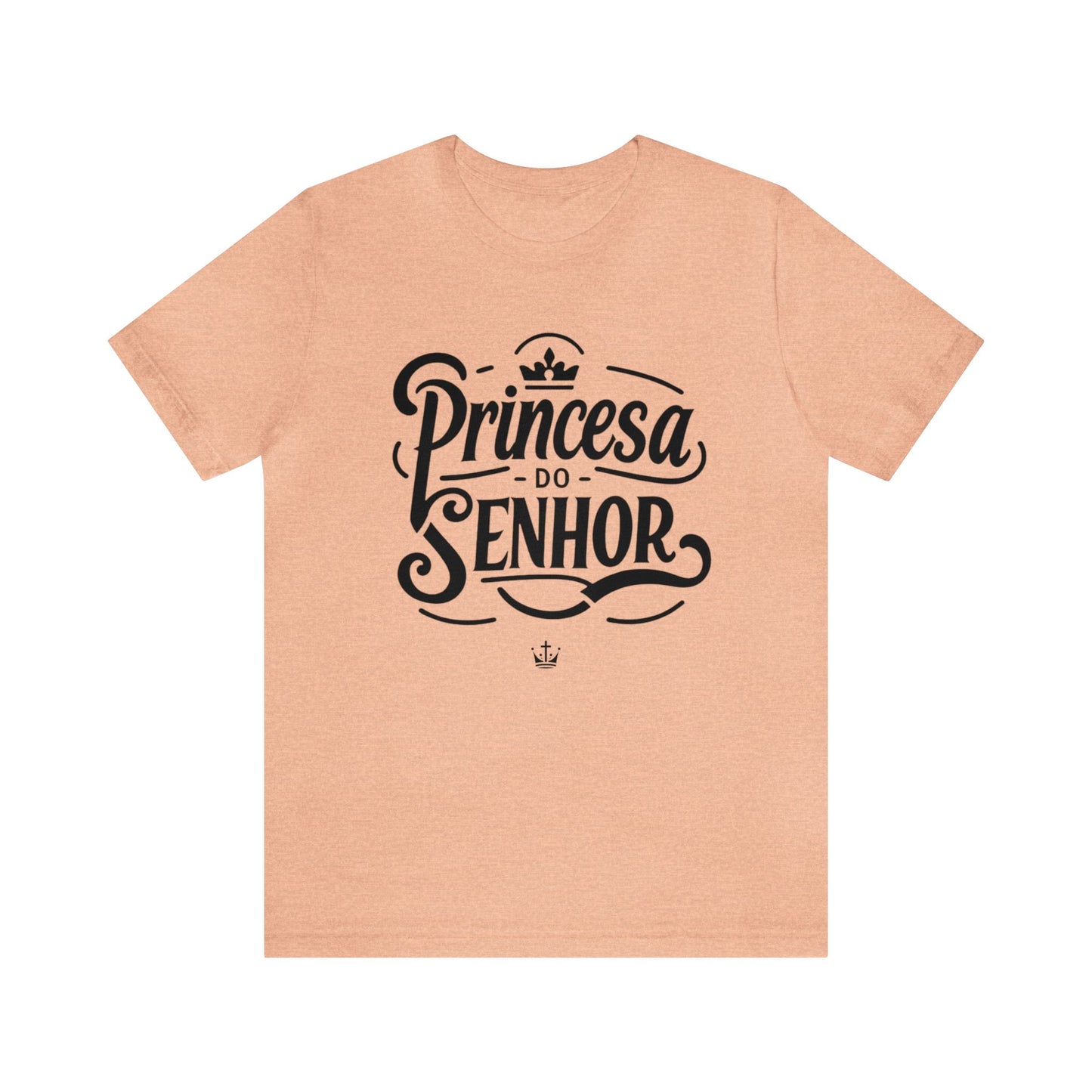 Camiseta Estampa Preta - Princesa do Senhor