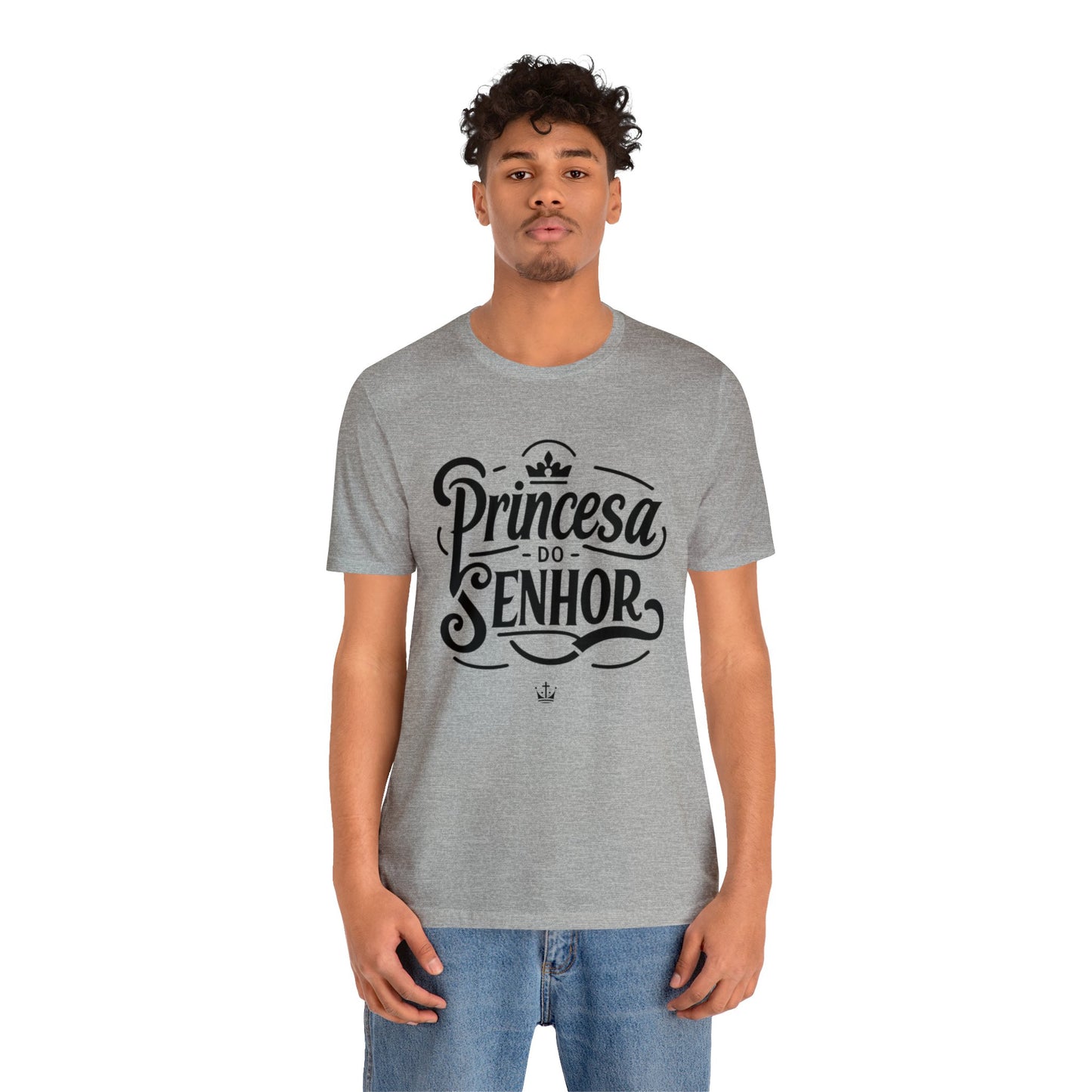 Camiseta Estampa Preta - Princesa do Senhor