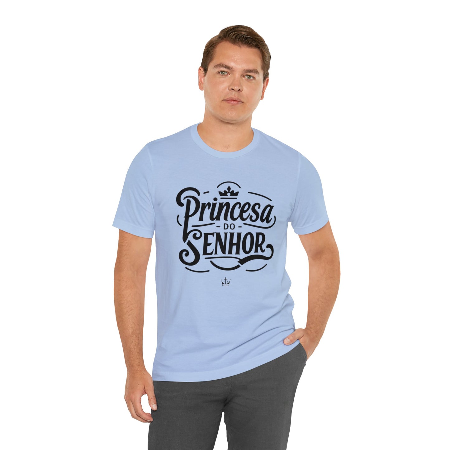 Camiseta Estampa Preta - Princesa do Senhor