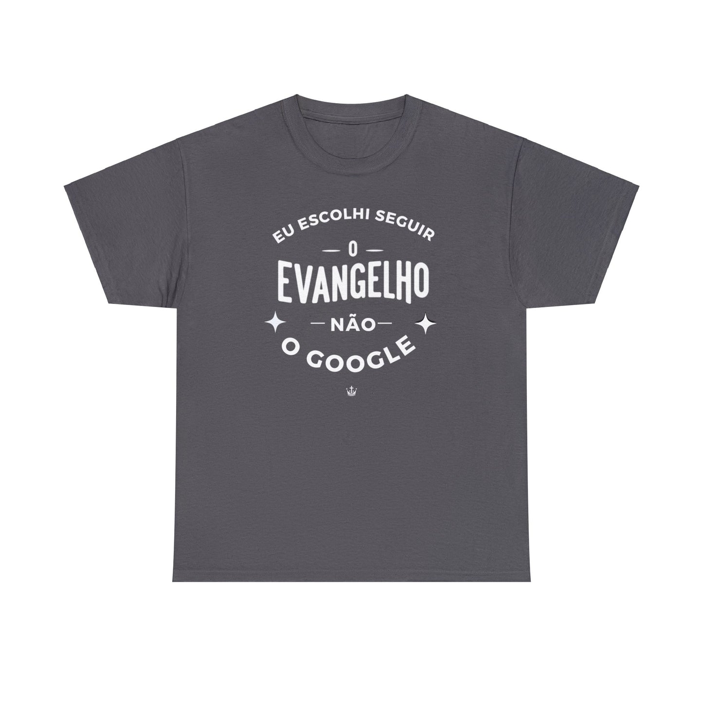 Camiseta Unissex Estampa Branca - Eu Resolvi Seguir O Evangelho