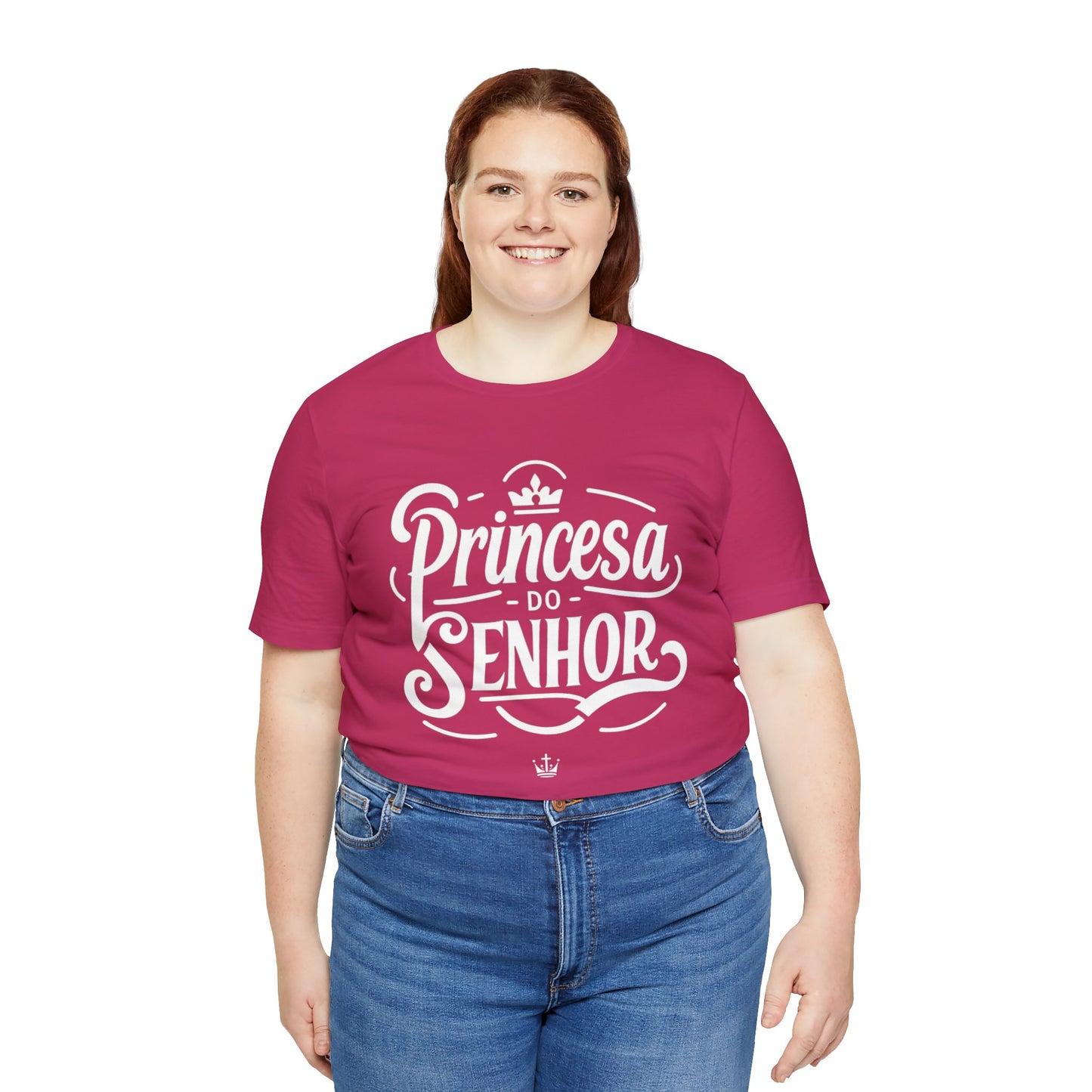 Camiseta Estampa Branca - Princesa do Senhor