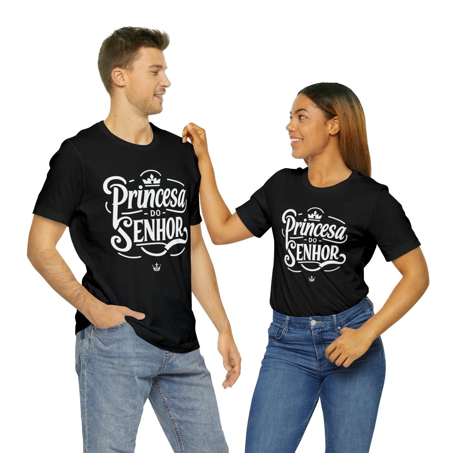 Camiseta Estampa Branca - Princesa do Senhor