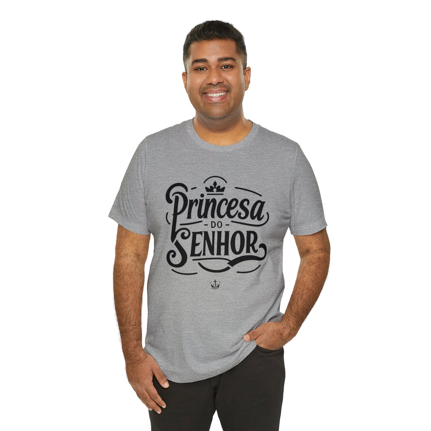 Camiseta Estampa Preta - Princesa do Senhor