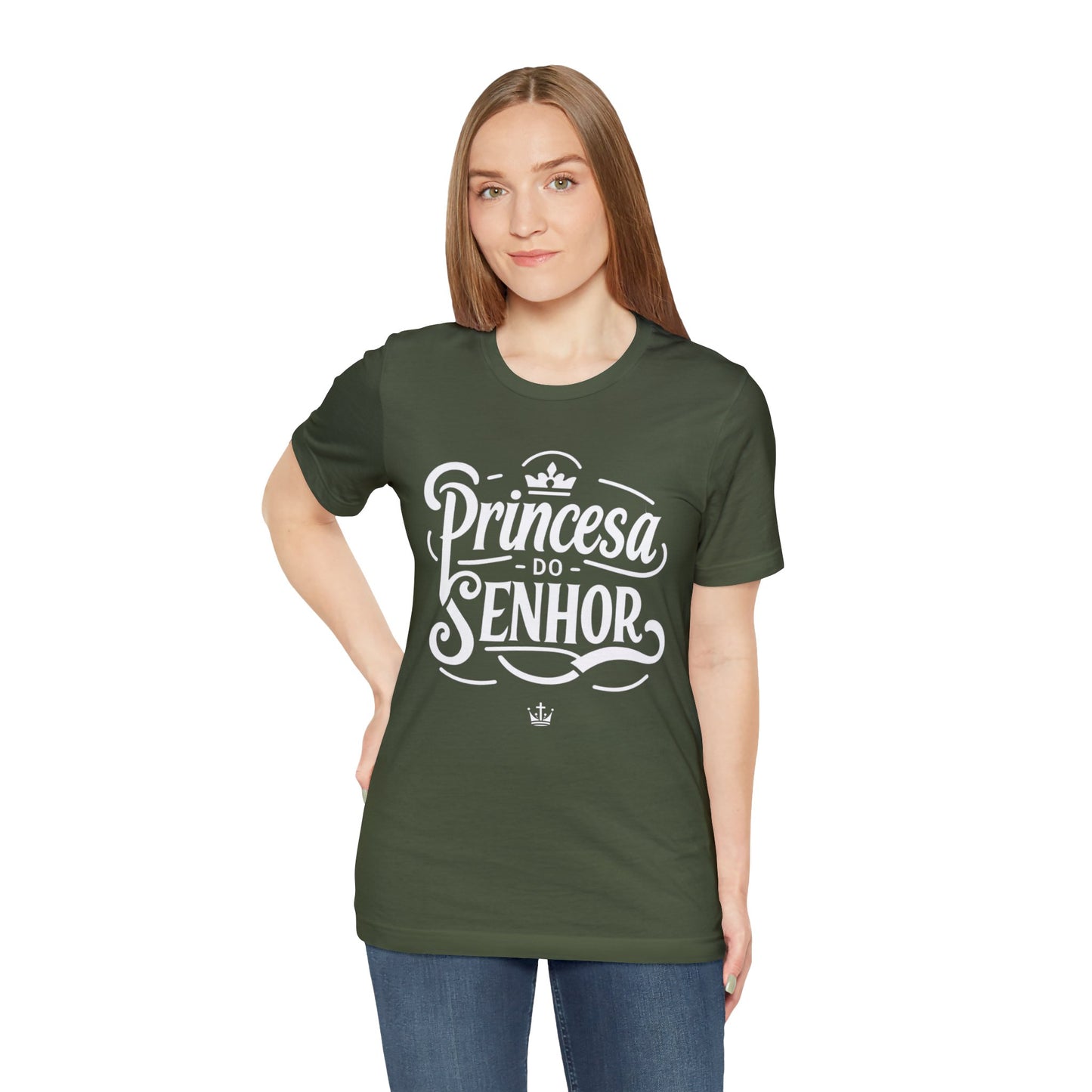 Camiseta Estampa Branca - Princesa do Senhor