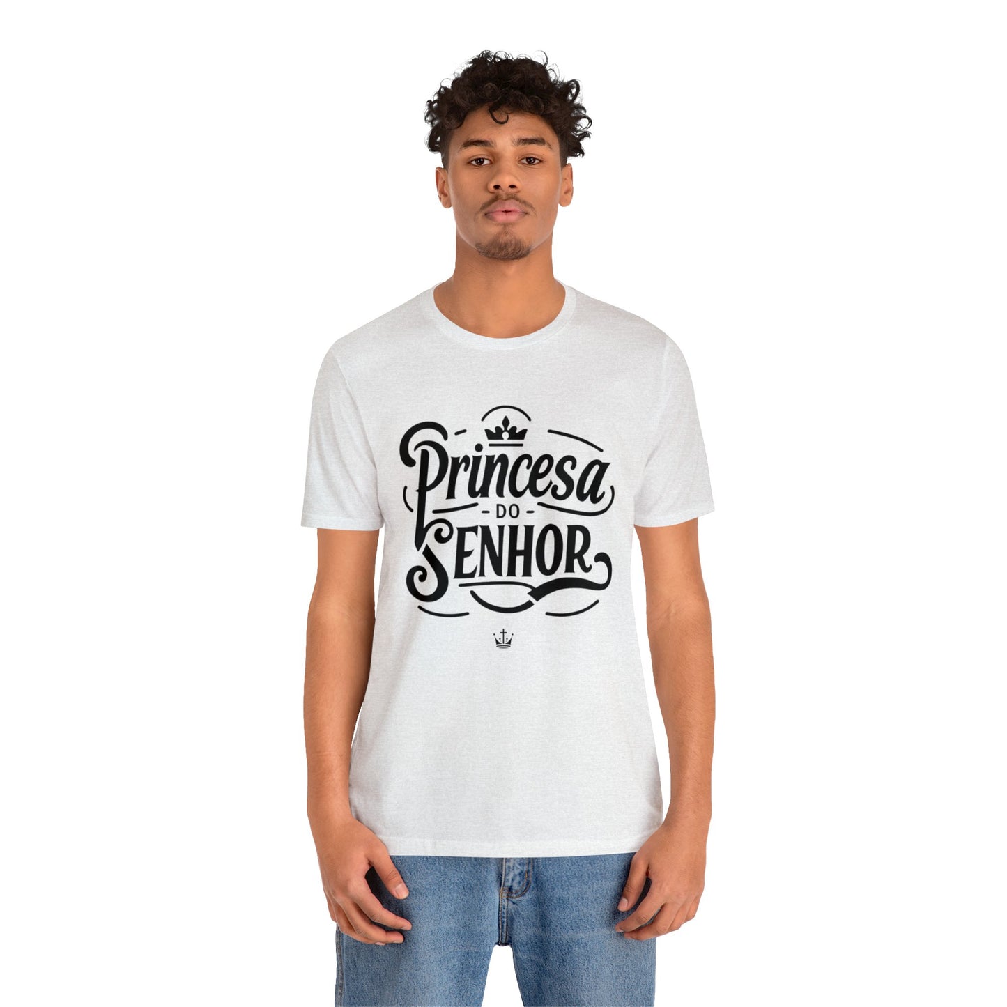 Camiseta Estampa Preta - Princesa do Senhor