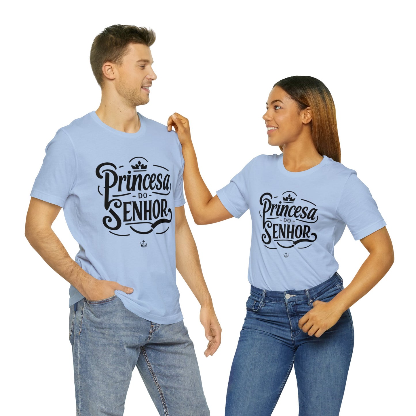 Camiseta Estampa Preta - Princesa do Senhor